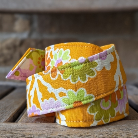 Magical Scraps Retro Floral Colorful Belt - Picture 4 of 6
